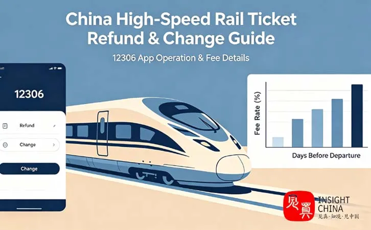 Guide to canceling and changing China high speed train tickets, refund fees and steps for foreign travelers